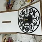 Araba Markaları Tasarımlı İsim Yazılabilir Oto Galeri Duvar Saati - Görsel 7