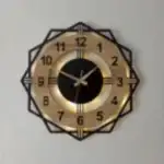 Sonoma Geometrik Tasarımlı LED Işıklı Modern Şık Ev Duvar Saati - Görsel 2
