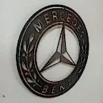 Mercedes Benz Tasarımlı Modern Şık Oto Galeri Duvar Tablosu - Görsel 2